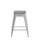 Flash Furniture 24" Silver Metal Counter Stool-Gray Poly Seat, 4PK 4-ET-31320-24-SV-R-PL2G-GG - alternate 6